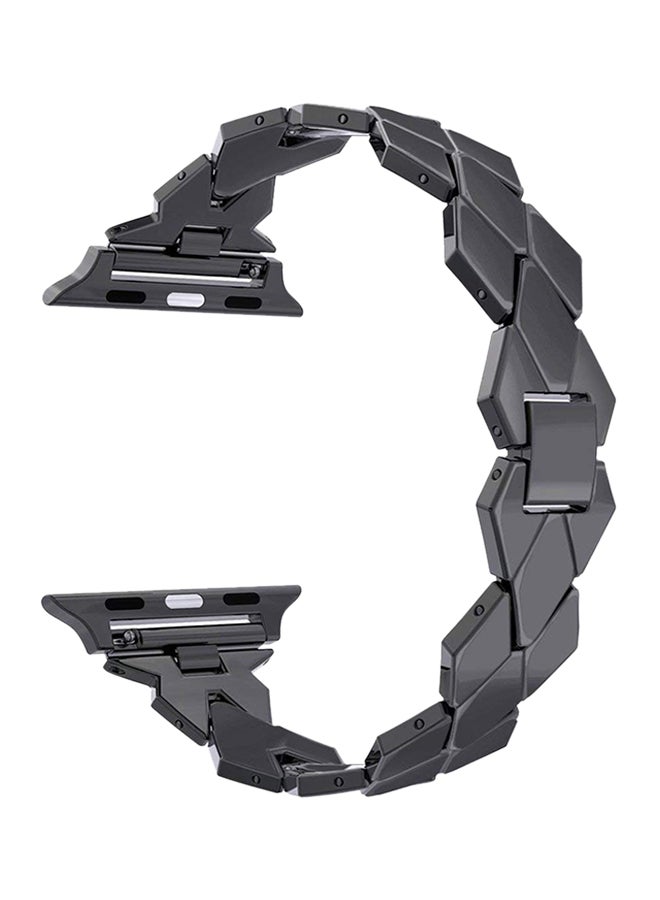 Ozone Replacement Strap For Apple Watch 38 mm Black - Image 1