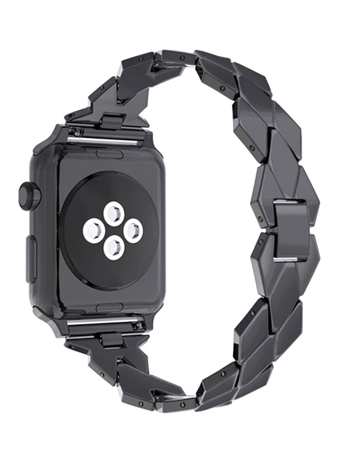 Ozone Replacement Strap For Apple Watch 38 mm Black - Image 3