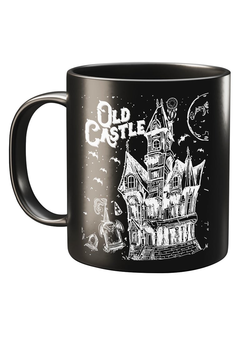 إم إي سي هاري بوتر القلعة القديمة كوب القهوة الأسود 11 أوقية - Image 1