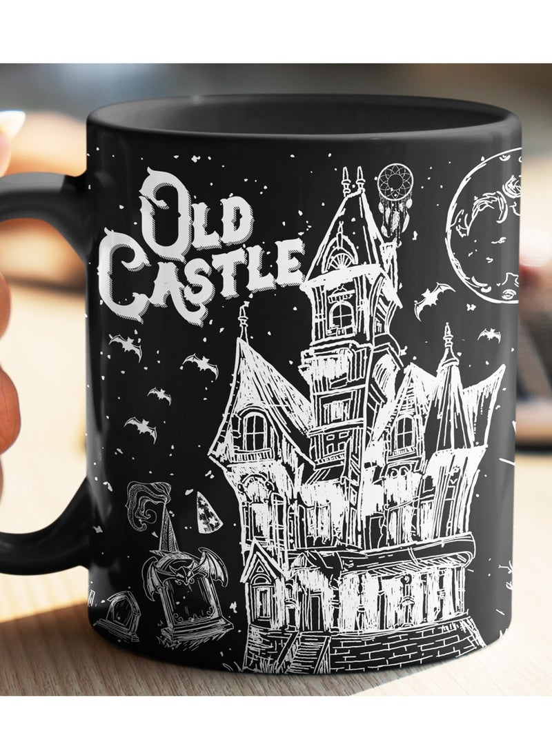 إم إي سي هاري بوتر القلعة القديمة كوب القهوة الأسود 11 أوقية - Image 4
