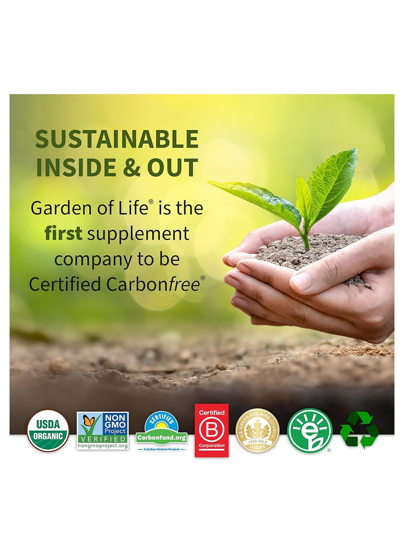 Garden of Life - Once Daily Ultra Raw Probiotic Supplement Infused With 15 Probiotic Strands Supports Colon Health And Immune System 30 Vegan Capsules - Image 1