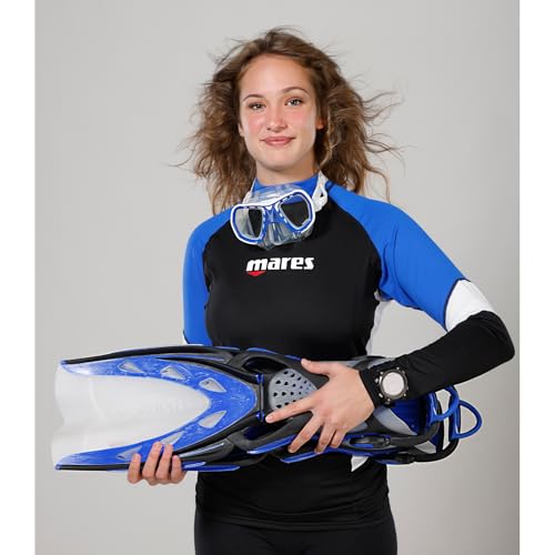 Mares Unisex Adult XStream Open Heel Scuba Diving Swim Fins Durable WearResistant Flexible Flippers for Swimming Diving Snorkeling 410019 Blue Regular - Image 3