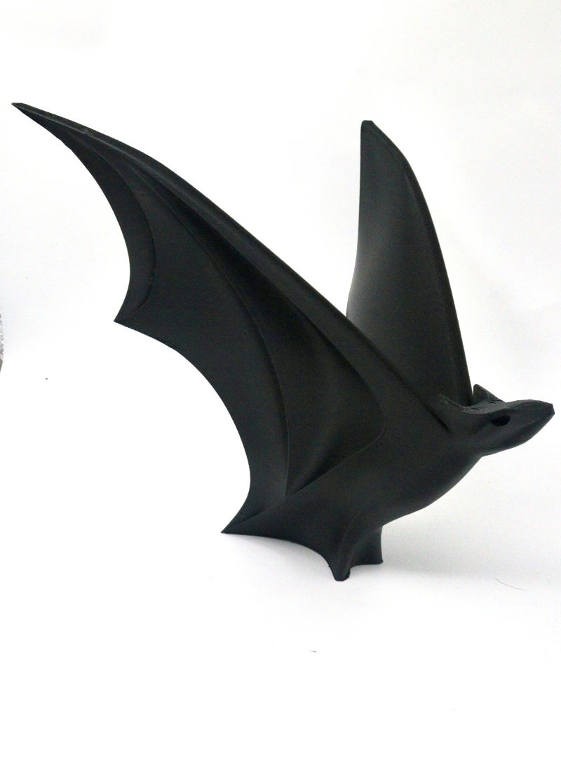 أخوة ثلاثي الأبعاد التحفة الفنية لتمثال الخفاش الطائر بتفاصيل دقيقة ثلاثية الأبعاد - Image 3