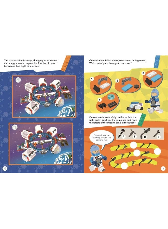 Lego (R) City: Space Mission Minifigure Activity Book (With Astronaut Minifigure And Space Rover) - Image 3