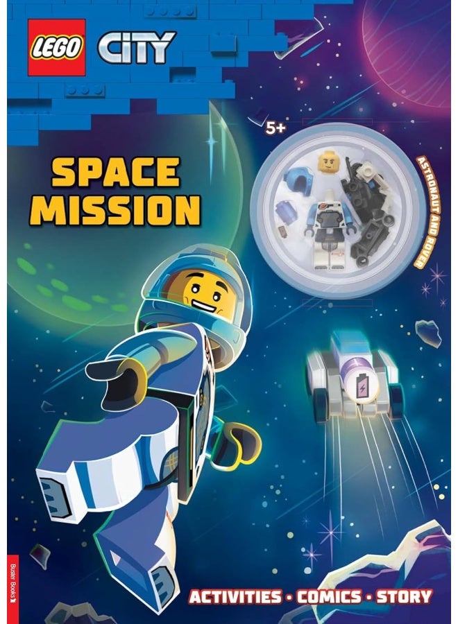 Lego (R) City: Space Mission Minifigure Activity Book (With Astronaut Minifigure And Space Rover) - Image 1