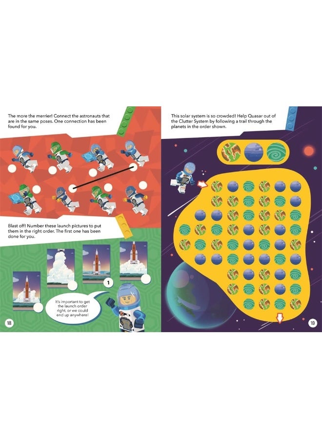 Lego (R) City: Space Mission Minifigure Activity Book (With Astronaut Minifigure And Space Rover) - Image 4