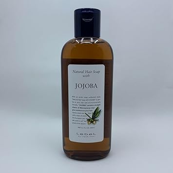 Lebel Cosmetics Natural Hair Soap Shampoo Jojoba 240ml by Natural Hair Soap - Image 4