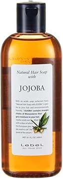 Lebel Cosmetics Natural Hair Soap Shampoo Jojoba 240ml by Natural Hair Soap - Image 2
