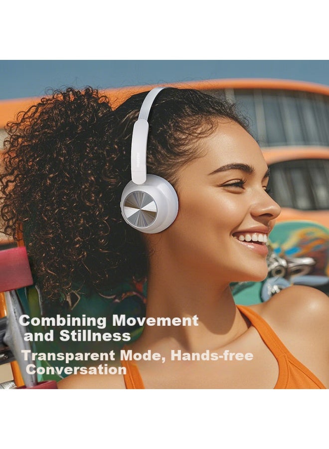 Xiaoyou Retro Headphones U7, Long Battery Life, Wireless Earphones, Transparent Mode, Music Fashion, Digital Wear, High-Quality Sound - Image 1