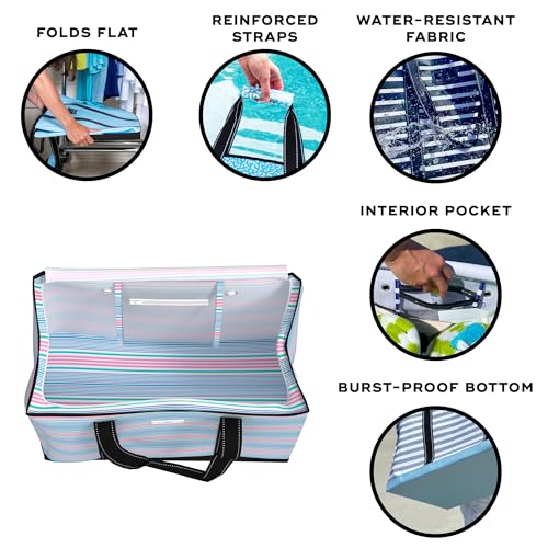 SCOUT 3 Boys Zip Tote X-Large - Extra Large Utility Tote for Beach, Family, Travel and Storage, Zips Closed & Water Resistant - Image 3