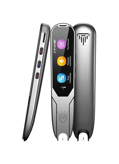 Translator Pen for Dyslexia,Traductor De Voz Instantaneo, Pen Scanner Text to Speech Device, Scan Reading Pen OCR Digital Pen Reader, Wireless Translation Pen Scanner for Students Adults