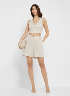 VERO MODA V-Neck Cropped Top  - Image 4