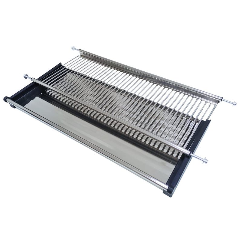 HYDERON Stainless Steel Dish Plate Rack Drainer for Kitchen Cabinet Width GTPT 60cm 600 mm X 10 Inch Set of 3pcs - Image 3