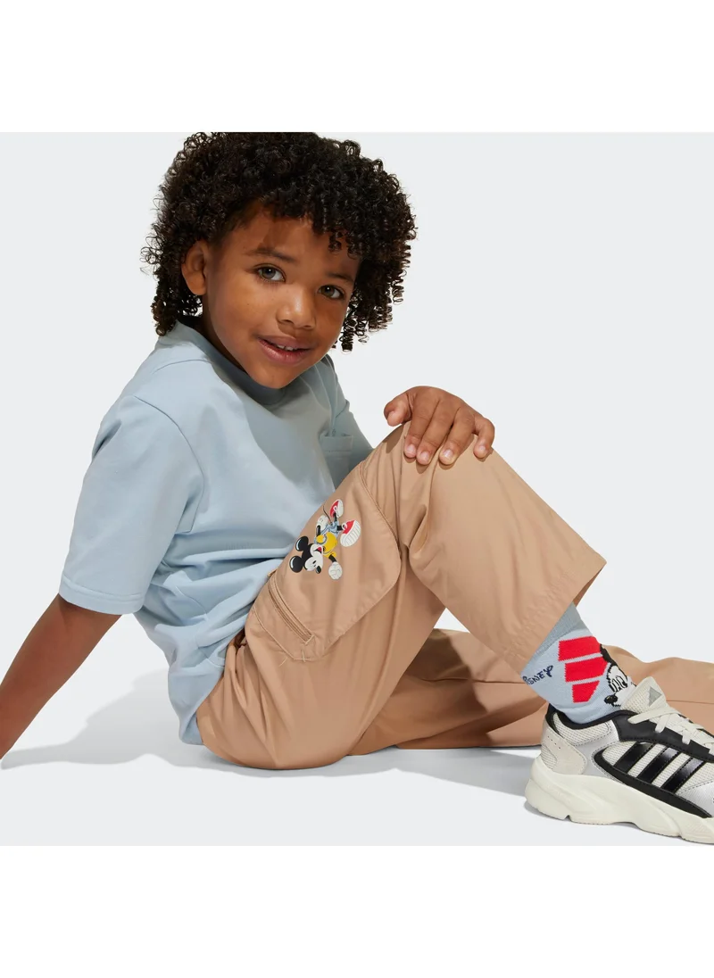 adidas بنطلون ديزني ميكي ماوس للجنسين