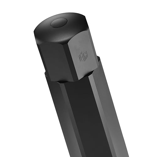 HexClad HexMill Pepper Grinder, Professional Grade Heavy Duty, Refillable, Aluminum Matte Black, Adjustable Ten Coarse Grind Settings - Image 2