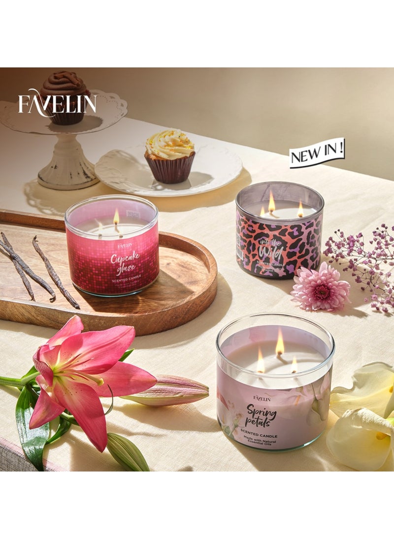 favelin - Cupcake Glaze Scented Candle | 300GM - Image 1