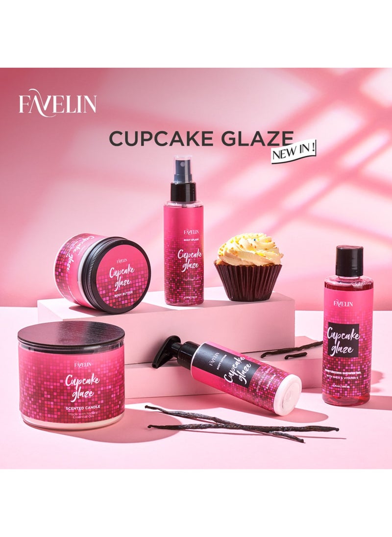 favelin - Cupcake Glaze Scented Candle | 300GM - Image 1