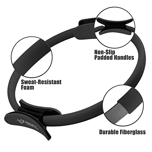 RitFit Pilates Ring Circle - 14 Inch Magic Fitness Circle for Toning Inner & Outer Thighs, Bonus Workout Guide Included - Image 3
