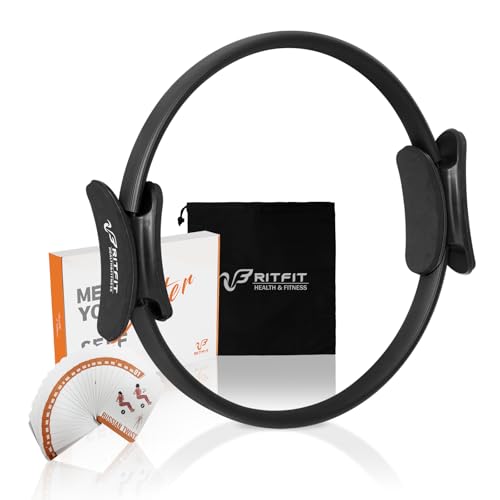 RitFit Pilates Ring Circle - 14 Inch Magic Fitness Circle for Toning Inner & Outer Thighs, Bonus Workout Guide Included - Image 1