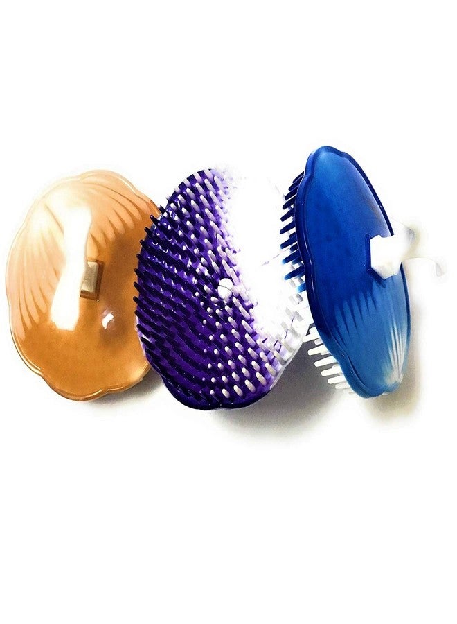 SSKR Hand Grip Hair Shampoo Massage Comb Brush For Men And Women - Pack of 1 - Image 1