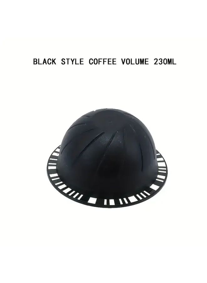 5Pcs 150ml Brown Plastic Capsules With 2 Silicone Lids Black Spoon And Black Brush Durable Leak Proof Design For Home Office Or Travel Coffee Use - Image 5