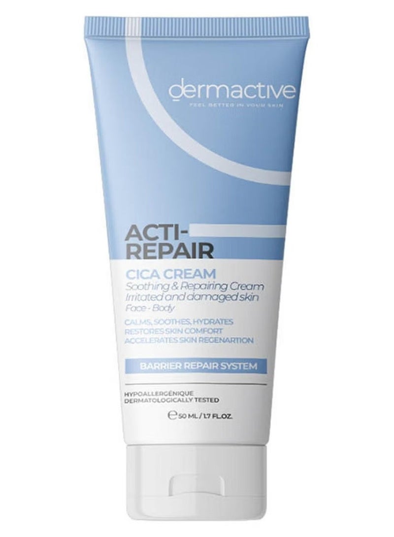 Dermactive Cica Acti Repair - Skin Repair Cream 50ml - Image 1