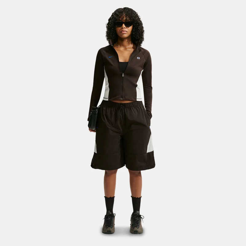 Nike Brown Women's Sportswear Woven Shorts for Women | Best Price UAE