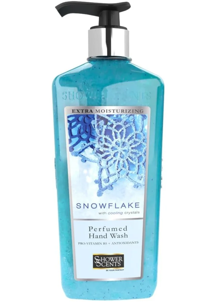 Shower Scents Shower Scents Snowflakes Extra Moisturizing Perfumed Hand Wash with Pro -Vitamin B5, Vitamin E and Antioxidants 312ml