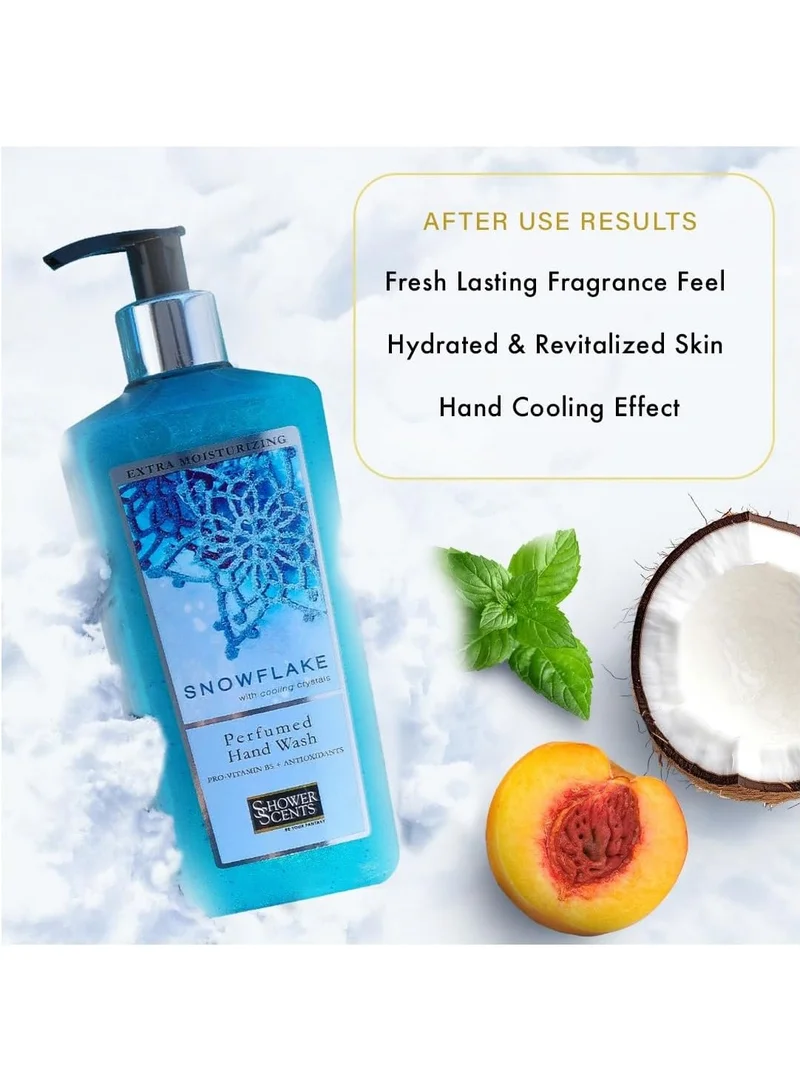 Shower Scents Shower Scents Snowflakes extra moisturizing perfumed hand wash  312ml