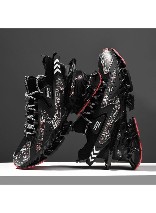NIBEMINENT Men Shoes Sneakers casual Mens Shoes tenis Luxury shoes Trainer Race Breathable Shoes fashion loafers running Shoes for men - Image 1