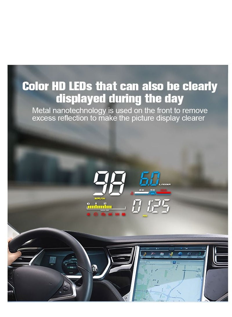 GULFLINK Head Up Display(HUD) Vehicle Speed Meter D5000