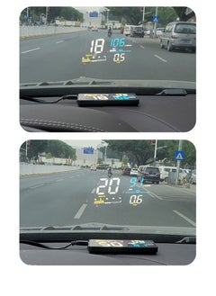 GULFLINK GULFLINK Head Up Display(HUD) Vehicle Speed Meter D5000  - Image 3