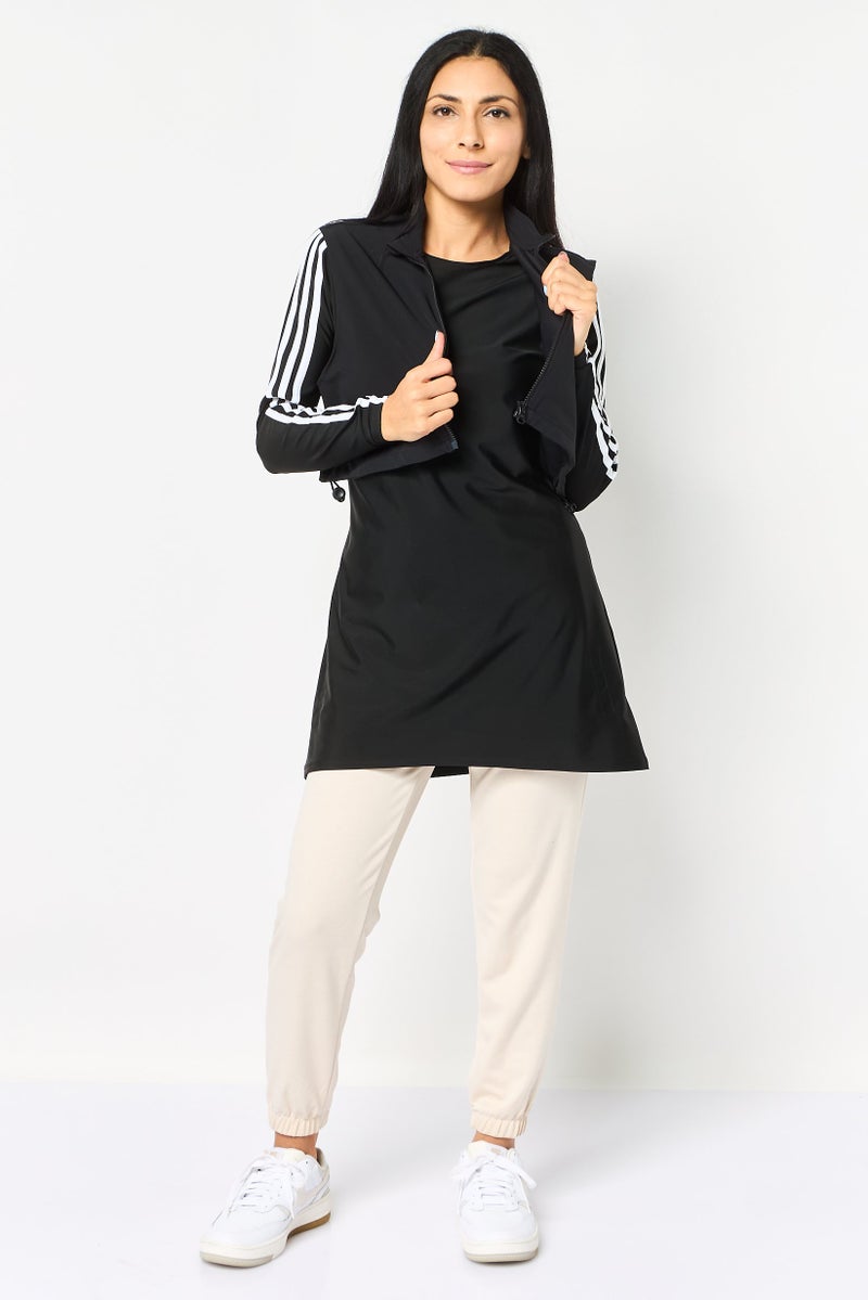 adidas Originals Women Sportswear Fit Long Sleeve Outdoor Top, Black - Image 2