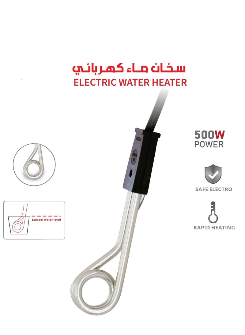 Handheld Immersion Water Heater 500W 