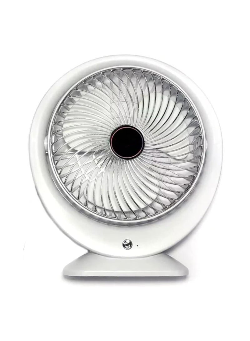 LC Circulating Fan with Quiet Ventilation Triple-Speed Wind Control and Dual Use Table Hanging Design for Office and Home Cooling - Image 1