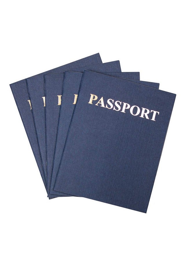 Hygloss Products Blank Passport Book Fun Pretend Activity For Kids Great For Classrooms & Parties Imaginary Travel Little Travelers Pocket Journal 24 Blank Pages 4 ¼” X 5 ½” 1 Book - Image 5