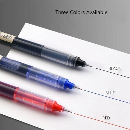 ARROLLIANT 0.5mm Fine Roller Gel Pens - Smooth Blue Ink, Large Capacity, Ideal for Office and Professional Writing (Set of 3) - Image 5