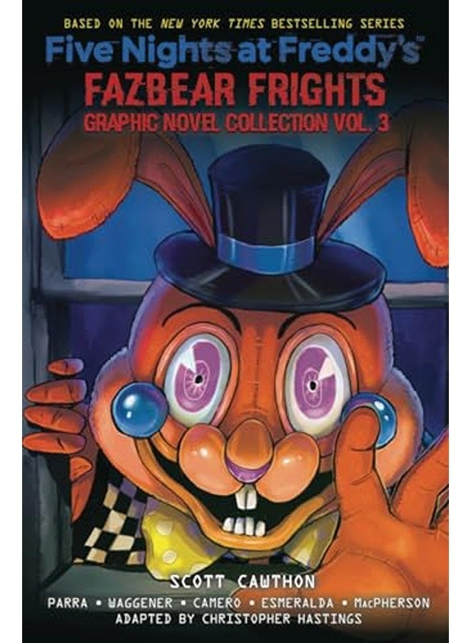 خمس ليالٍ في فريديز فازبير فريغتس رواية مصورة #3 بواسطة كاوثون سكوت غلاف ورقي