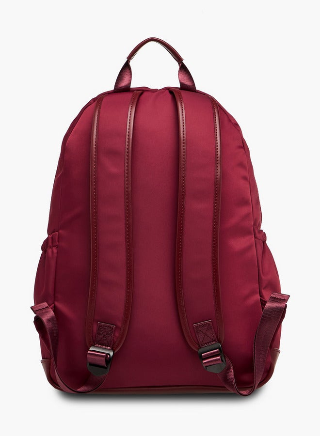 لي كوبر حقيبة ظهر مطبوعة بأحزمة قابلة للتعديل وإغلاق بسحاب - Image 3