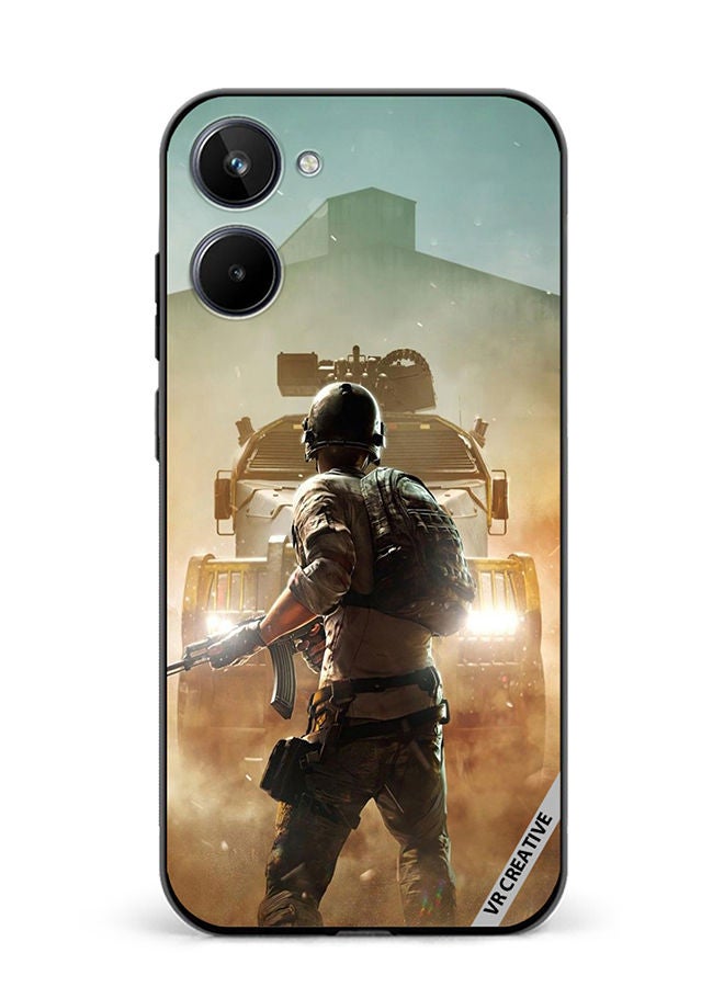 VR CREATIVE Protective Case Cover For Realme 10 Pubg Design Multicolour - Image 1