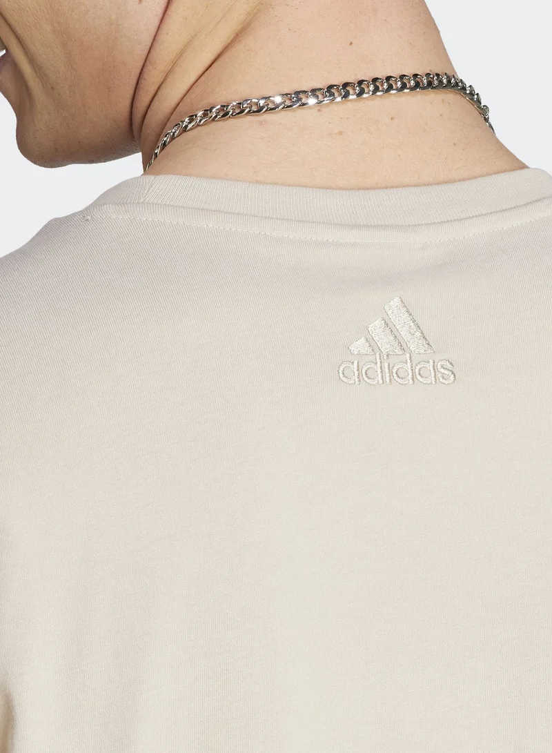 Adidas Essentials Single Jersey Big Logo T-Shirt