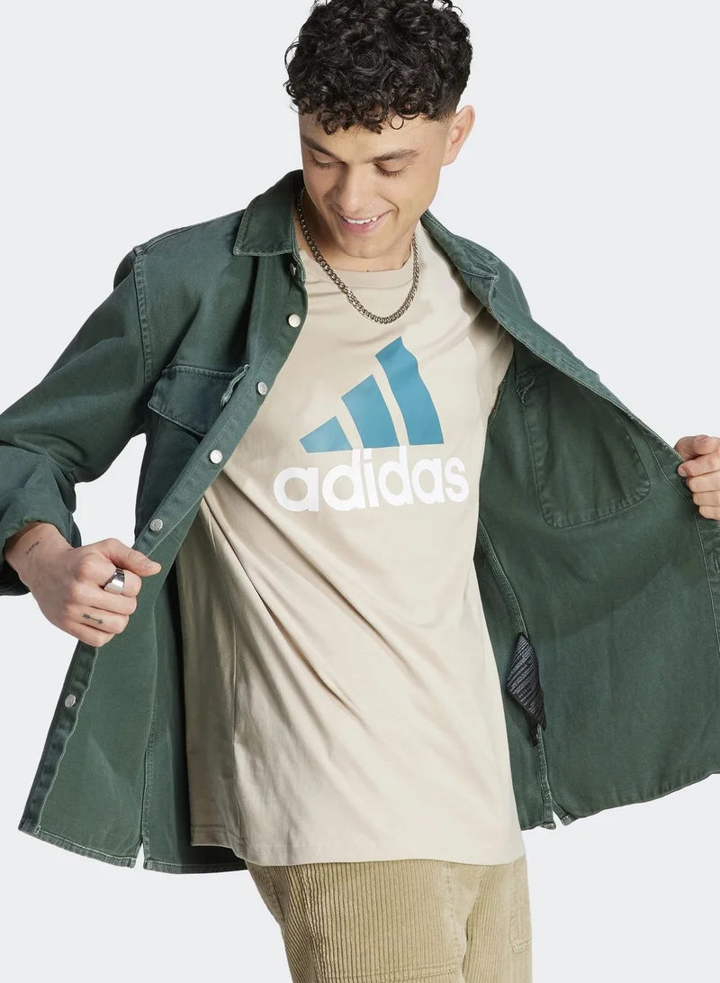 Adidas Essentials Single Jersey Big Logo T-Shirt