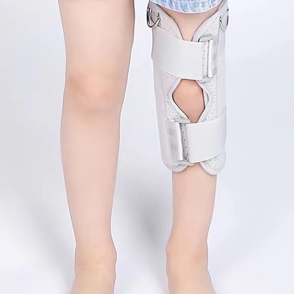 RousuMedi Pediatric Leg Immobilizer Kids Knee Brace Support Child Knee Fixed Splint Leg Fracture Splint Knee & Leg Immobilizer/Knee Brace (X-Small) - Image 4