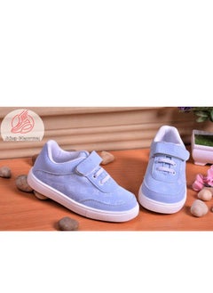 Generic Flat Sneaker Shoes Casual For Kids - Light Blue  - Image 1