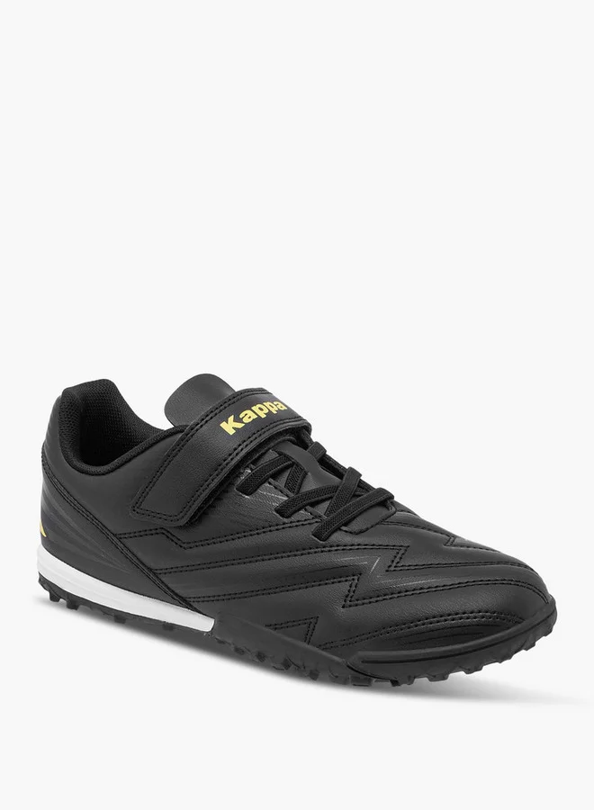 كابا Boys' Quilted Football Shoes with Hook and Loop Closure