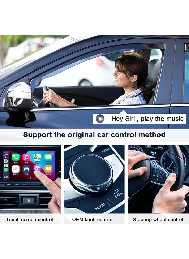 Generic Wireless Carplay Adapter for iPhone, Dongle Adapter Converts Wired Carplay to Wireless, 5GHz WiFi Bluetooth 5.0, Compatible with 2015+ Cars. (Supports iOS 10-16)  - Image 4