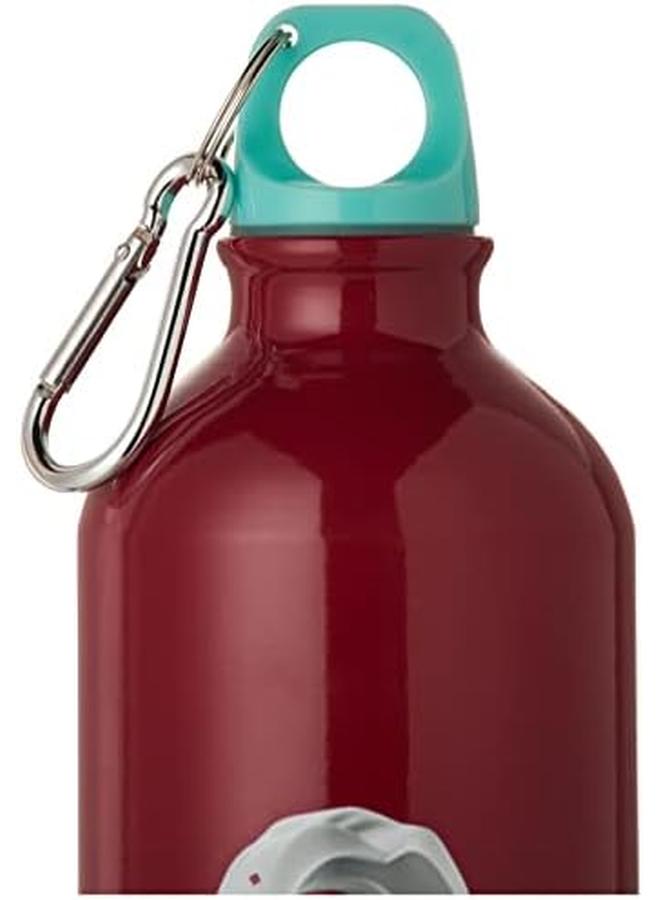 فيفا زجاجة مياه ألومنيوم مطبوعة برسومات جرافيكية سعة 750 مل كستنائي - Image 3