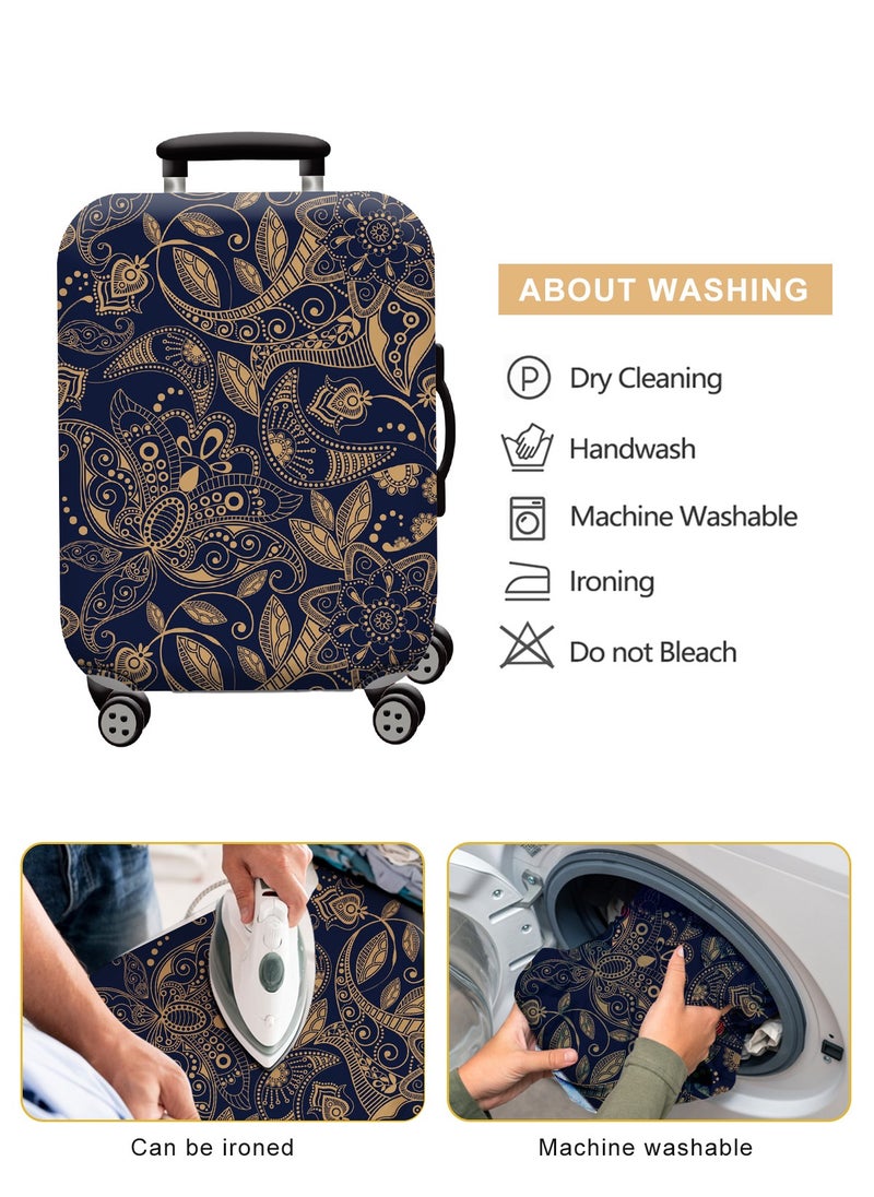 URbazaar Elastic Travel Luggage Cover Travel Suitcase Protective Cover for Trunk Case Apply to luggage Suitcase Cover  - Image 2