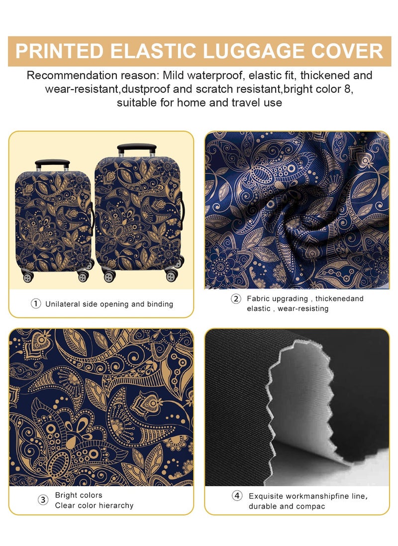 URbazaar Elastic Travel Luggage Cover Travel Suitcase Protective Cover for Trunk Case Apply to luggage Suitcase Cover  - Image 4