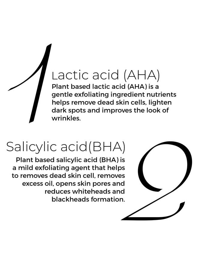BRILLARE Salicylic & Lactic Acid Face Wash Useful For Clear, Acne Prone Skin, 100% Natural With Salicylic Acid, Lactic Acid And Zinc, Useful For Daily Use For All The Skin Types - Image 3